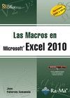 Las Macros en Excel 2010