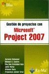 Gestión de Proyectos con Microsoft Project 2007