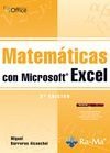 Matemáticas con Microsoft Excel. 2ª Edición