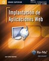 Implantación de aplicaciones web (GRADO SUPERIOR)